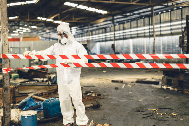Professional Odor Removal technician working in Hallettsville, TX